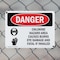 Signmission Chlorine Hazard Area Danger Sign, Plastic, 10in W x 7in L, 2PK OS-2PACK-DS-P-710-L-1934 - alternate 7